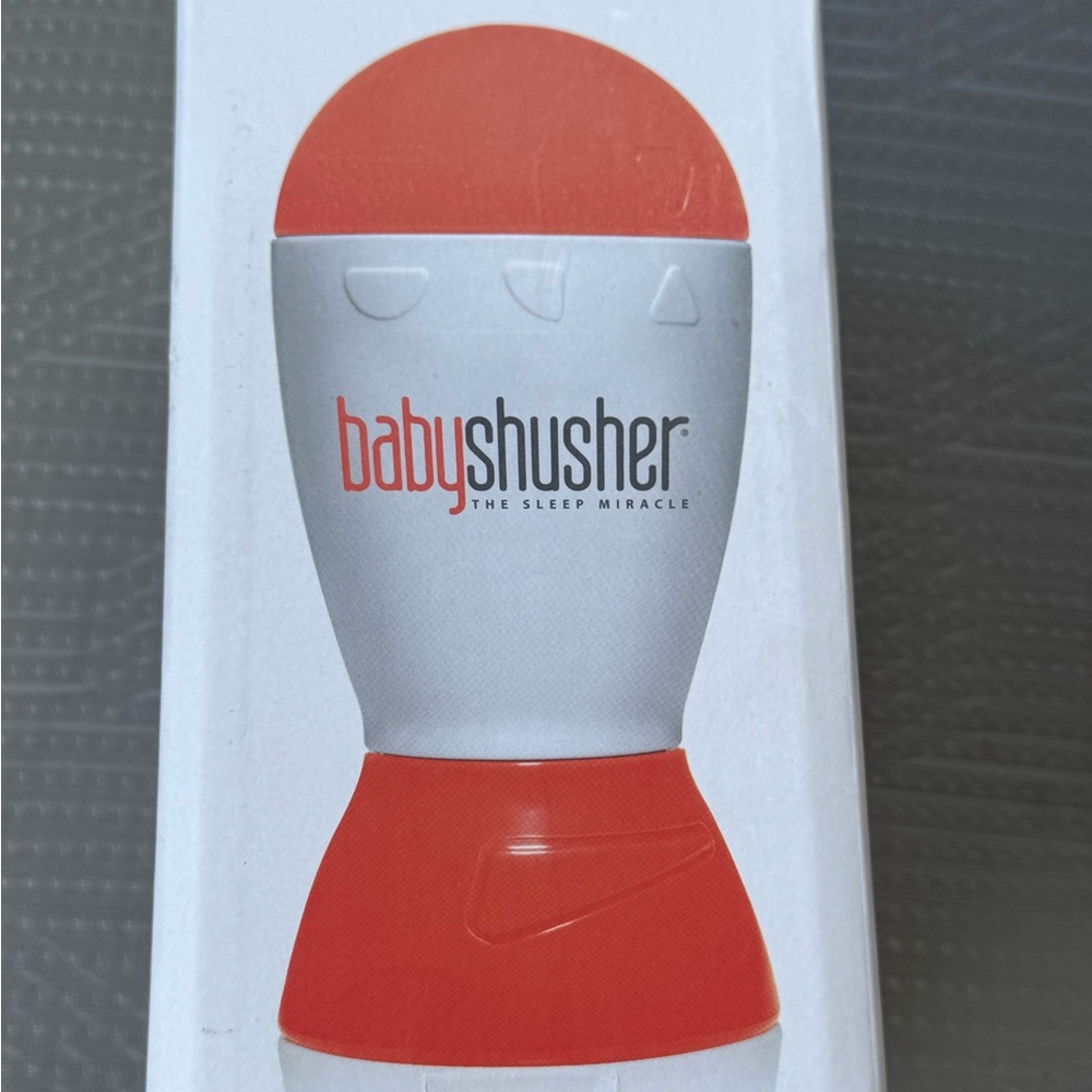 Babyshusher Sleep Miracle Soother - Orange and White